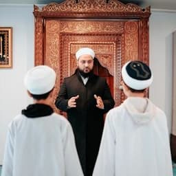 Children studying in a classroom